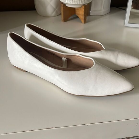 A new day white flats size 8.5 - Picture 1 of 8